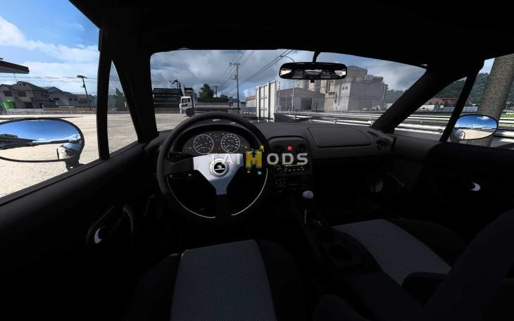 ETS2 - Mazda MX-5 Miata NA V2.1 (1.56.x) ETS2 - Mazda MX-5 Miata NA V2.1 (1.56.x)