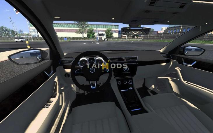 ETS2 - Skoda Superb B8 2017 V5.1 (1.56.x) ETS2 - Skoda Superb B8 2017 V5.1 (1.56.x)