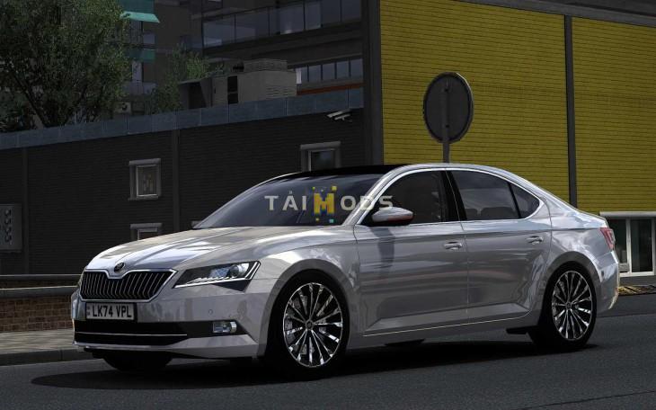 ETS2 - Skoda Superb B8 2017 V5.1 (1.56.x) ETS2 - Skoda Superb B8 2017 V5.1 (1.56.x)