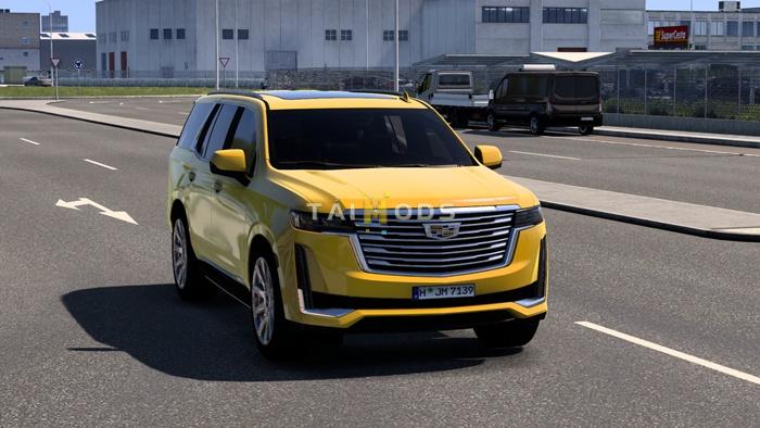ETS2 - Cadillac Escalade 2021 V2.0 (1.56.x) ETS2 - Cadillac Escalade 2021 V2.0 (1.56.x)