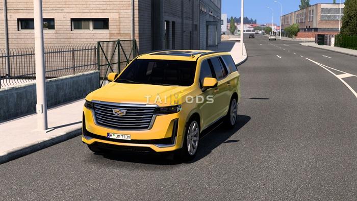 ETS2 - Cadillac Escalade 2021 V2.0 (1.56.x) ETS2 - Cadillac Escalade 2021 V2.0 (1.56.x)