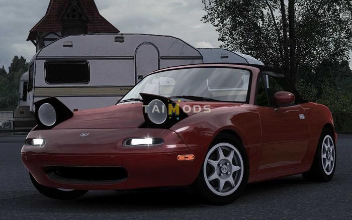 ETS2 - Mazda MX-5 Miata NA V2.0 (1.55.x) ETS2 - Mazda MX-5 Miata NA V2.0 (1.55.x)