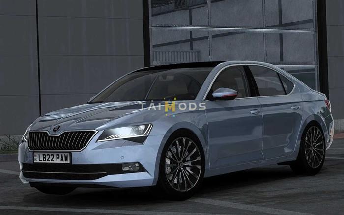 ETS2 - Skoda Superb B8 2017 V5.0 (1.55.x) ETS2 - Skoda Superb B8 2017 V5.0 (1.55.x)