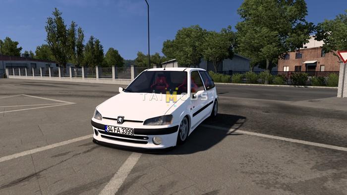 ETS2 - Peugeot 106 GTi V1.54 (1.54.x) ETS2 - Peugeot 106 GTi V1.54 (1.54.x)