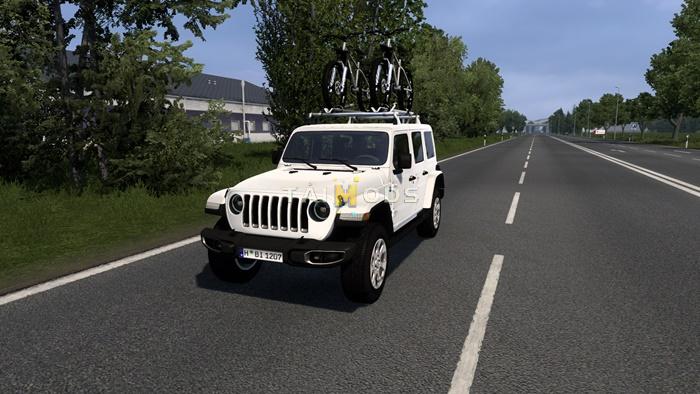 ETS2 - Jeep Wrangler 2022 V1.1 (1.54.x) ETS2 - Jeep Wrangler 2022 V1.1 (1.54.x)