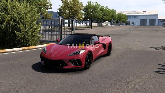 ETS2 - Chevrolet Corvette C8 V1.0 (1.54.x) ETS2 - Chevrolet Corvette C8 V1.0 (1.54.x)