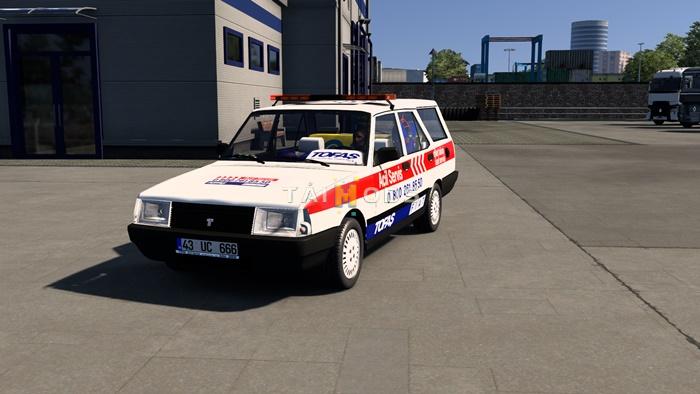 ETS2 - Tofas Kartal Emergeny Service V1.54 (1.54.x) ETS2 - Tofas Kartal Emergeny Service V1.54 (1.54.x)