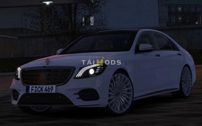 ETS2 - Mercedes-Benz W222 S-Class S-400d V5.0 (1.54.x) ETS2 - Mercedes-Benz W222 S-Class S-400d V5.0 (1.54.x)