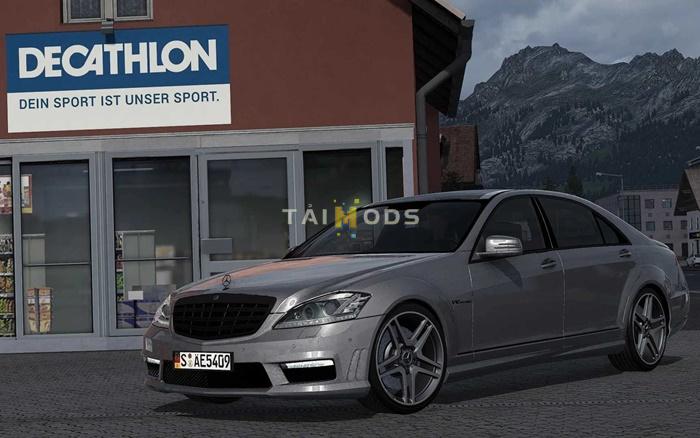 ETS2 - Mercedes-Benz W221 2012 S65 AMG V3.9 (1.54.x) ETS2 - Mercedes-Benz W221 2012 S65 AMG V3.9 (1.54.x)