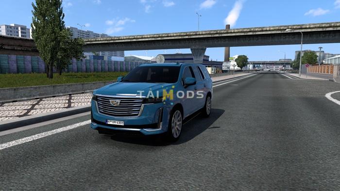 ETS2 - Cadillac Escalade (2021) V1.8 (1.54.x)
