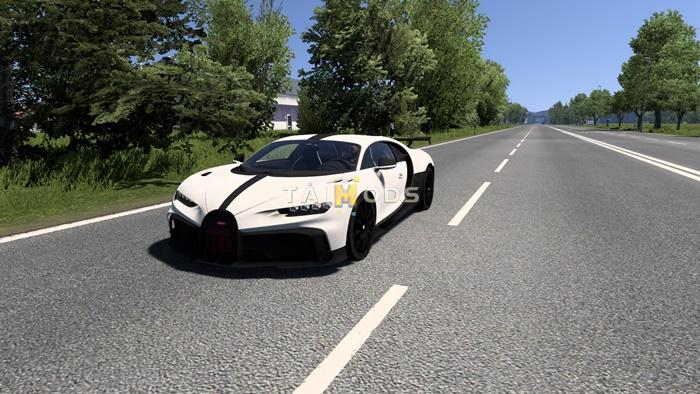 ETS2 - Bugatti Chiron 2021 V2.6 (1.54.x)