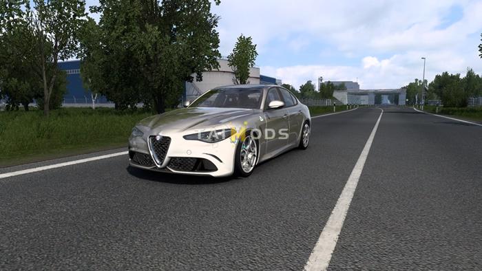 ETS2 - Alfa Romeo Giulia Quadrifoglio V1.0 (1.53.x)