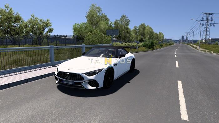ETS2 - Mercedes SL63 AMG 2023 V1.7 (1.53.x) ETS2 - Mercedes SL63 AMG 2023 V1.7 (1.53.x)