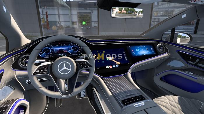 ETS2 - Mercedes-Benz EQS 580 2022 V2.8 (1.53.x) ETS2 - Mercedes-Benz EQS 580 2022 V2.8 (1.53.x)