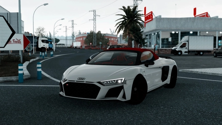 ETS2 - Audi R8 V10 Spyder 2021 V1.1 () ETS2 - Audi R8 V10 Spyder 2021 V1.1 ()