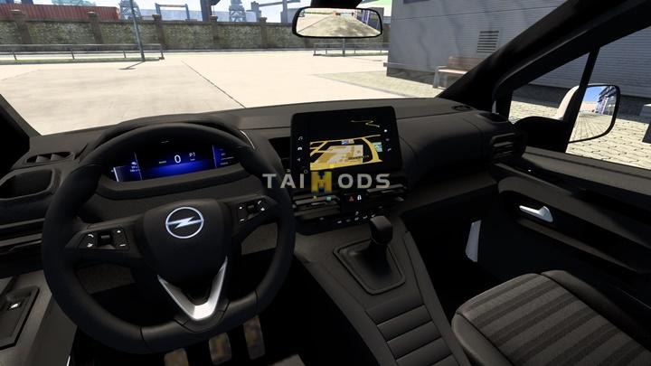ETS2 - 2023 Opel Combo V1.3 (1.53.x) ETS2 - 2023 Opel Combo V1.3 (1.53.x)