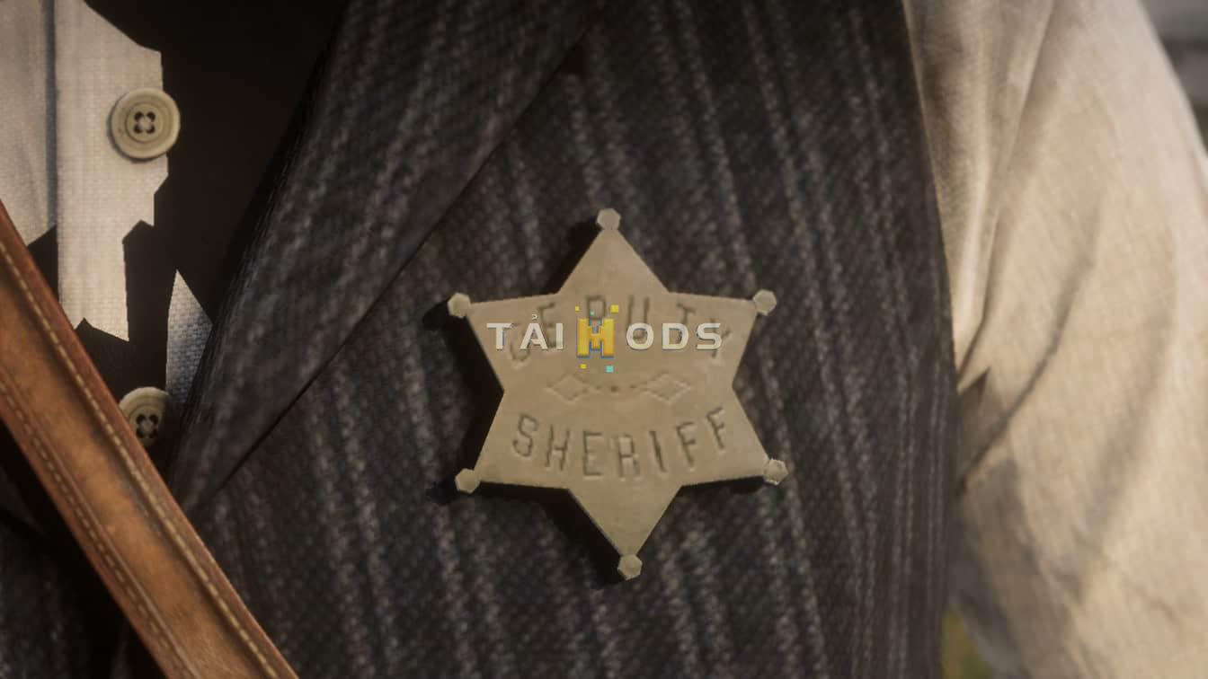 RDR2 - Sheriff Badge () RDR2 - Sheriff Badge ()