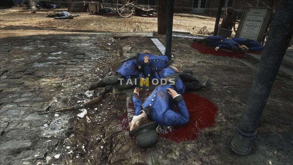 RDR2 - Bigger Blood Pools () RDR2 - Bigger Blood Pools ()