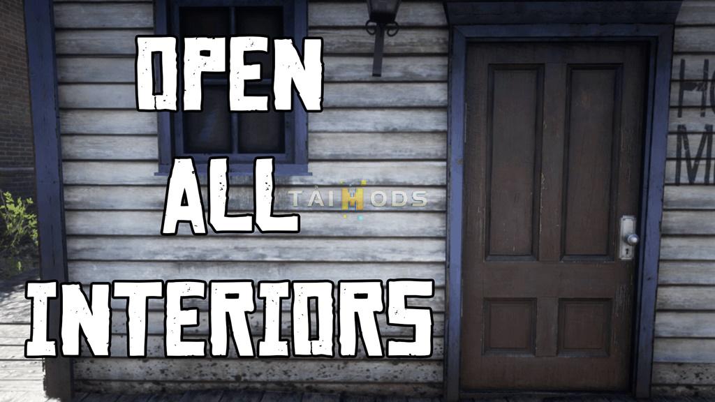 RDR2 - Open All Interiors ()