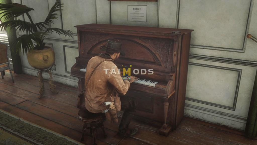 RDR2 - Playable Piano () RDR2 - Playable Piano ()