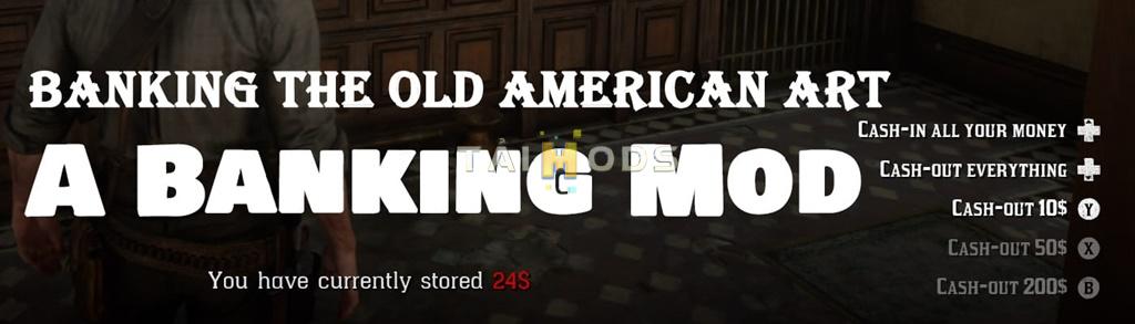 Red Dead Redemption 2 - Banking The Old American Art Mod ()