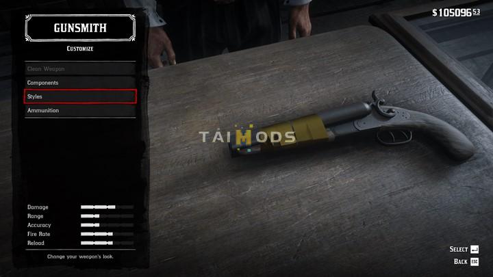RDR2 - Sawed Off Wrap () RDR2 - Sawed Off Wrap ()