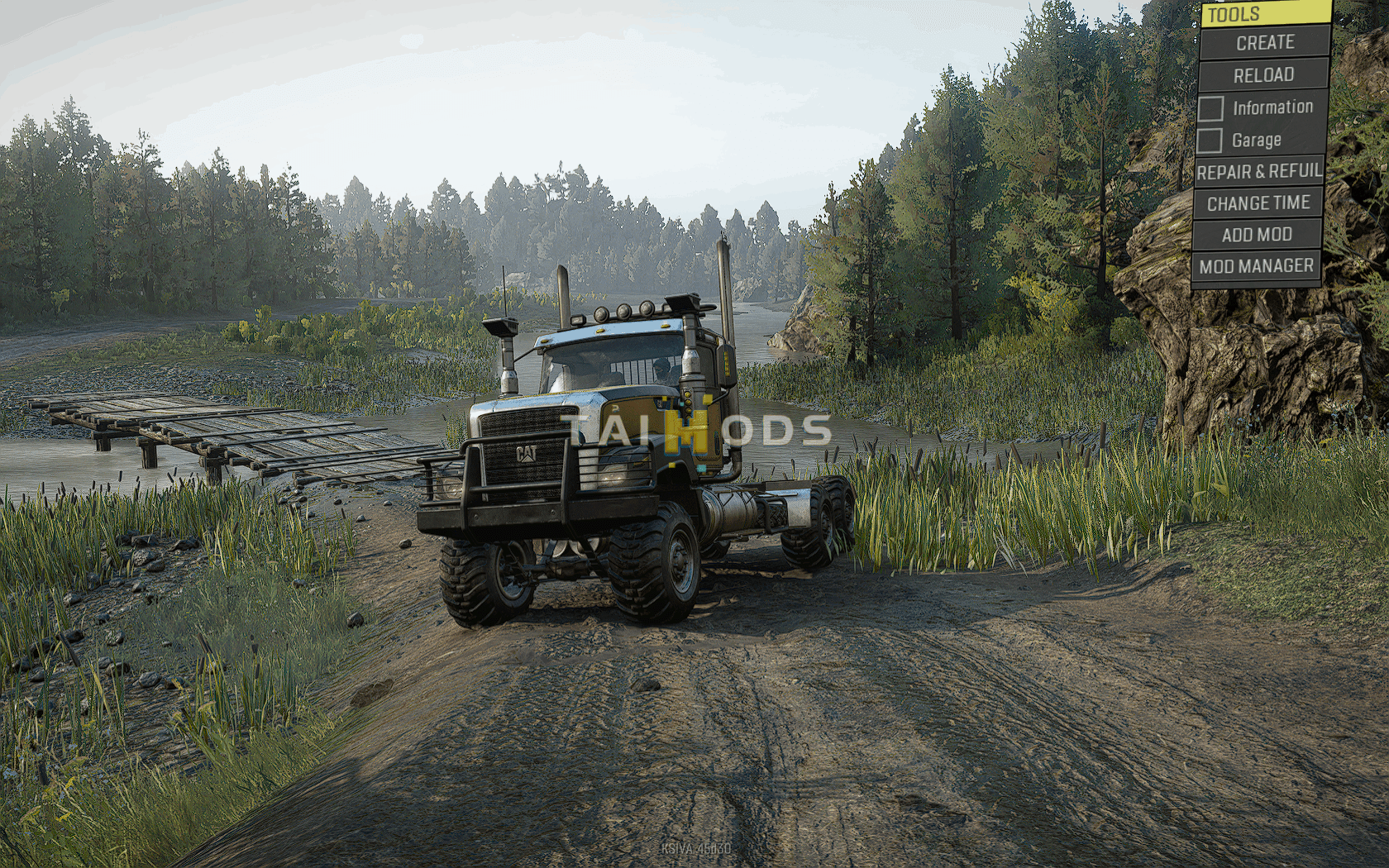 SnowRunner - Caterpillar CT680 Improved V1.0.0 (V4.7)