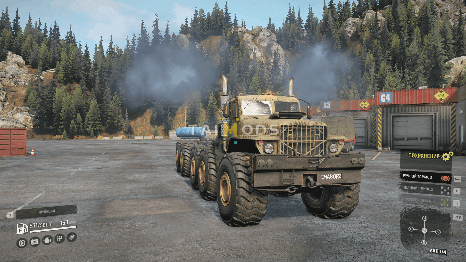 SnowRunner - Kraz Chaborz Truck V1.1 (V4.7) SnowRunner - Kraz Chaborz Truck V1.1 (V4.7)