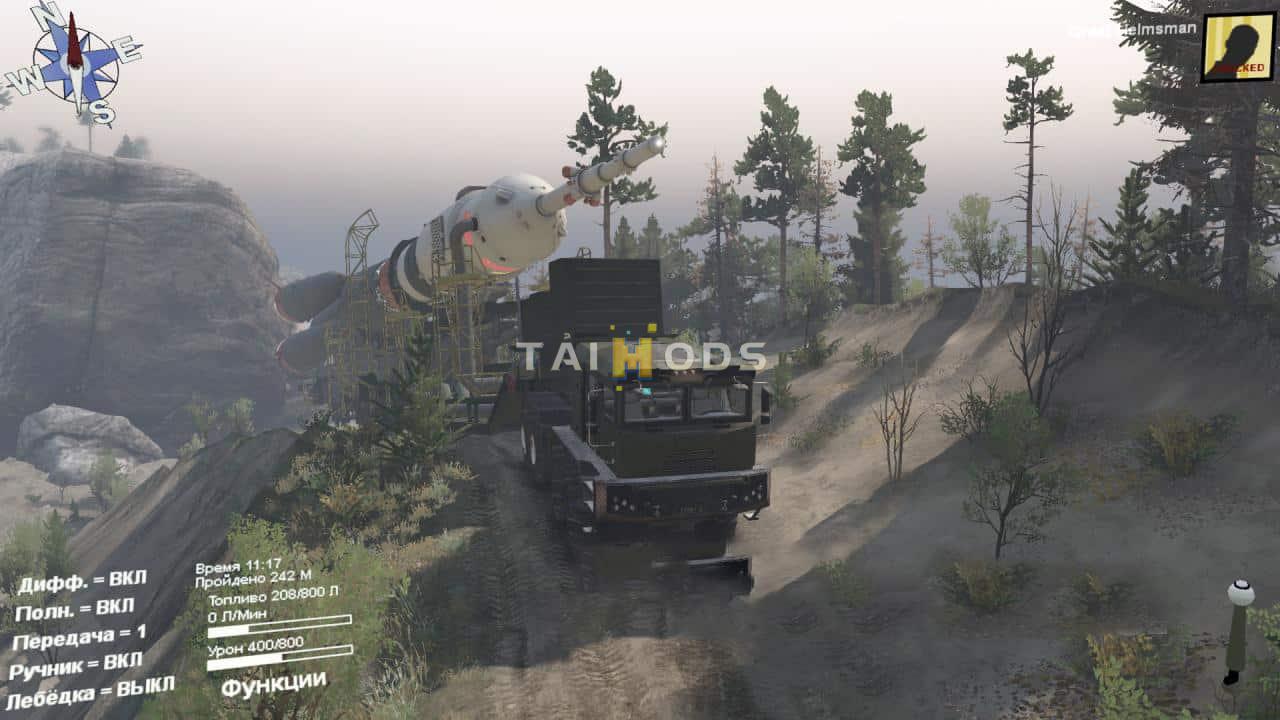 Spintires - Maneuvers Map V1.0 (V03.03.16)