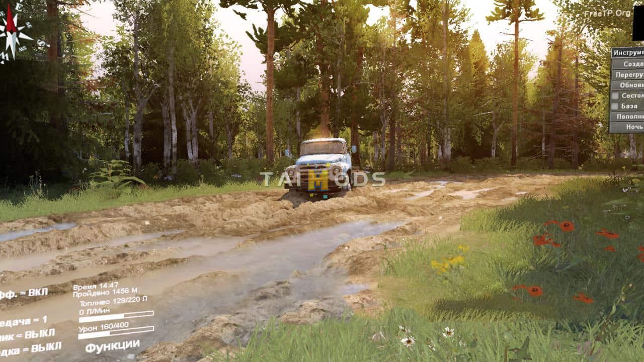 Spintires - LesBumProm Map V1.1 (V1.7.x)