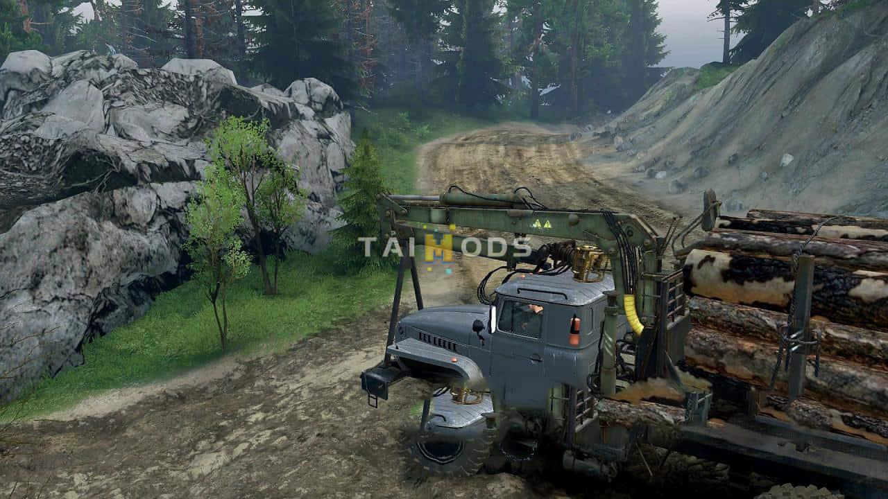 Spintires - Extreme Roads Map V1.0 (V03.03.16) Spintires - Extreme Roads Map V1.0 (V03.03.16)