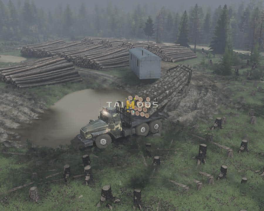 Spintires - On The Road Map V1.0 (V03.03.16) Spintires - On The Road Map V1.0 (V03.03.16)