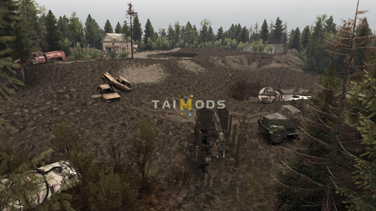 Spintires - 100500 Russian Roads (Full) Map V1.0 (V03.03.16) Spintires - 100500 Russian Roads (Full) Map V1.0 (V03.03.16)