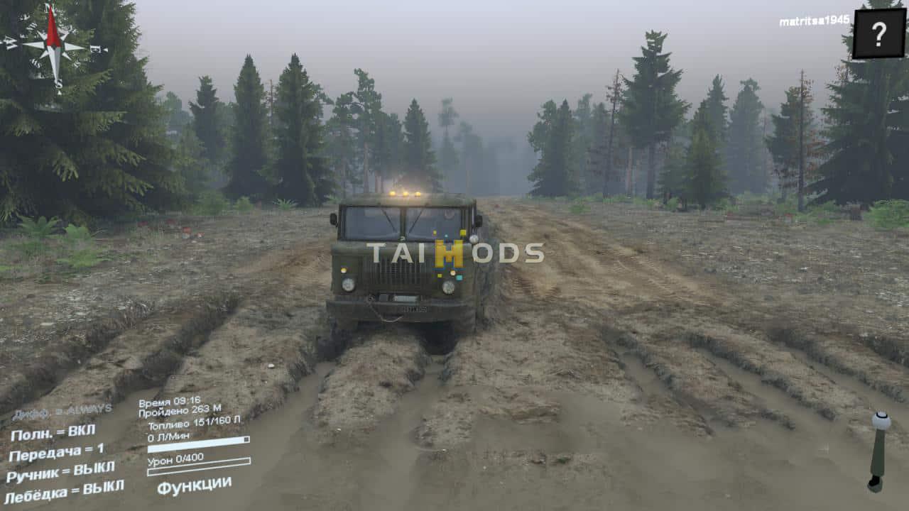 Spintires - True Road Map V1.0 (V03.03.16) Spintires - True Road Map V1.0 (V03.03.16)