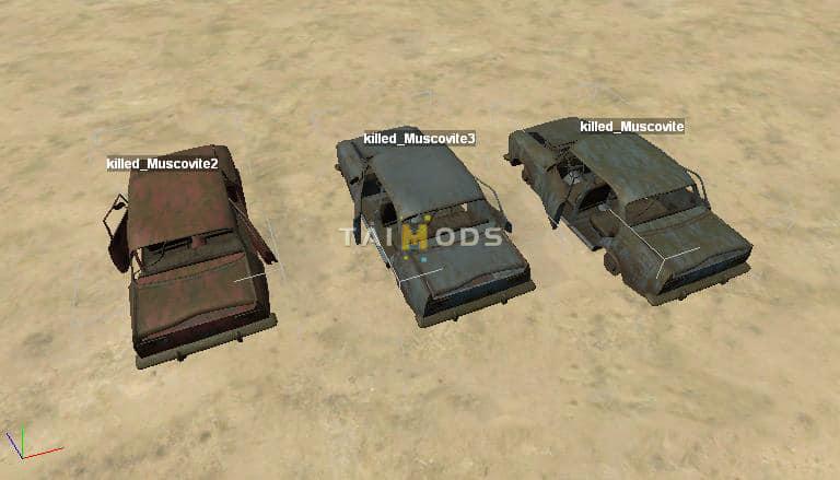 Spintires - Static Objects (Moskvich-412 Scrap Metal) V1.0 (V1.7.x)