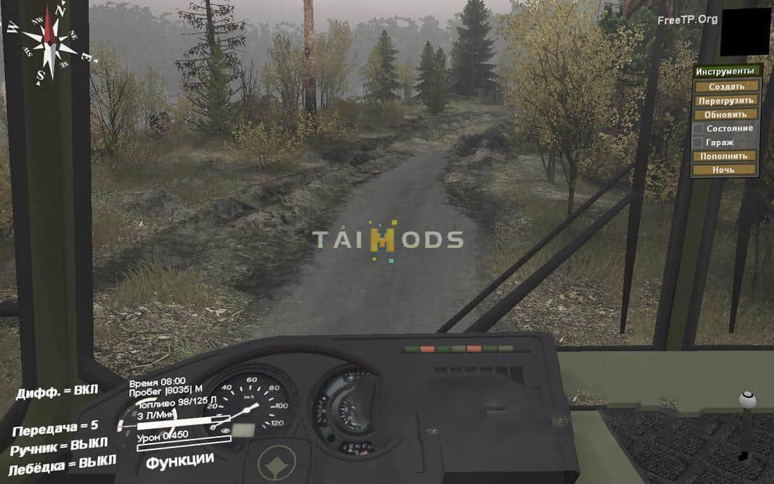 Spintires - Paz-3205 Texture Mod V1.2 (V03.03.16) Spintires - Paz-3205 Texture Mod V1.2 (V03.03.16)