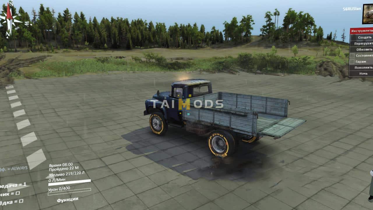 Spintires - Closing Board for Default Zil-130 (Old-Old) V1.0 (V03.03.16) Spintires - Closing Board for Default Zil-130 (Old-Old) V1.0 (V03.03.16)