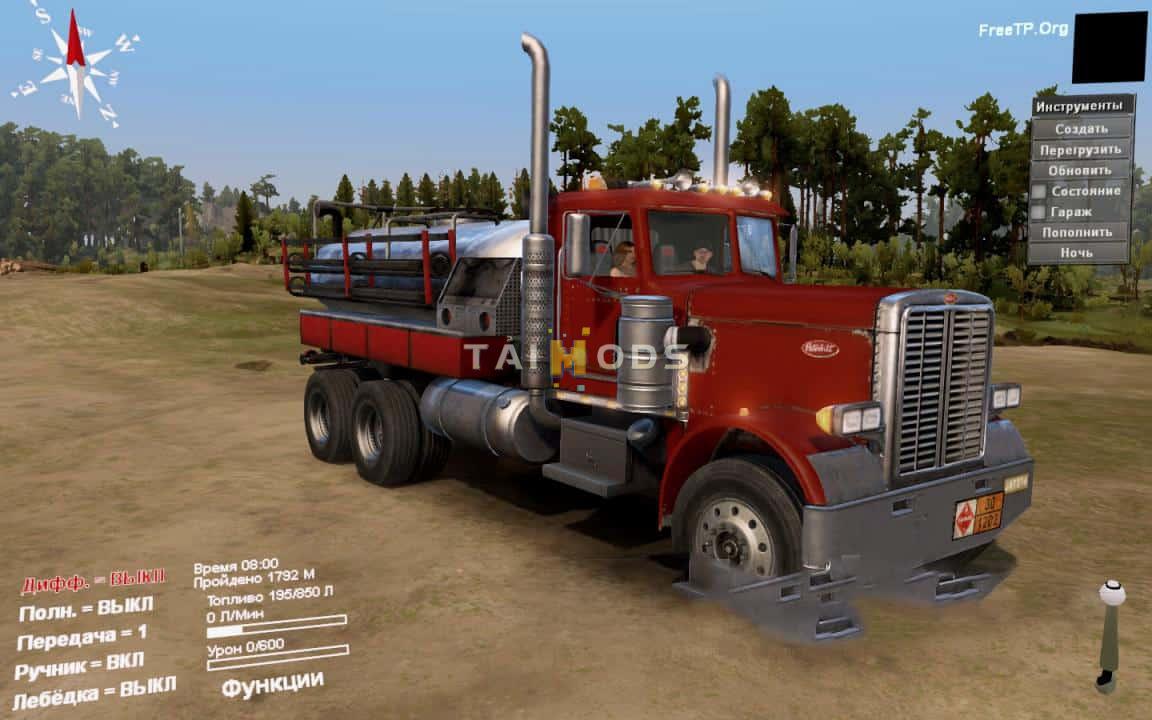 Spintires - Peterbilt 379 Truck V1.4 (V03.03.16) Spintires - Peterbilt 379 Truck V1.4 (V03.03.16)