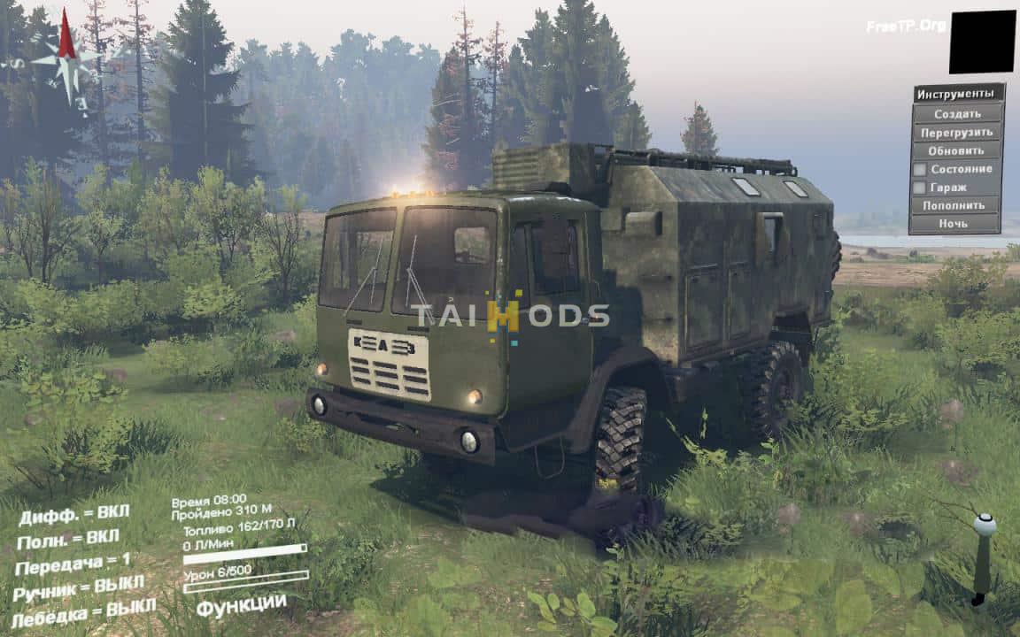 Spintires - Kaz 4540 Colchis V1.0 (V1.7.x) Spintires - Kaz 4540 Colchis V1.0 (V1.7.x)
