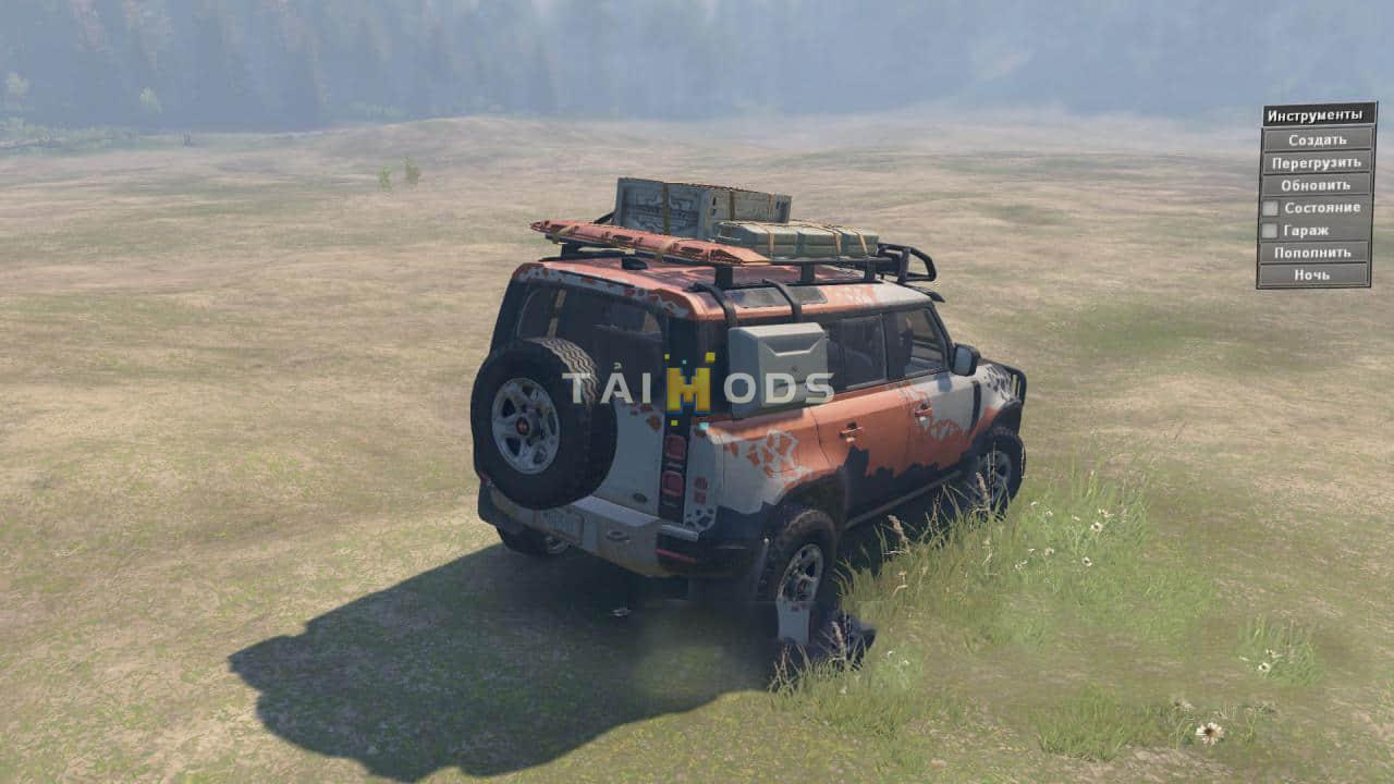 Spintires - LandRover Defender 110 v1 (V03.03.16) Spintires - LandRover Defender 110 v1 (V03.03.16)