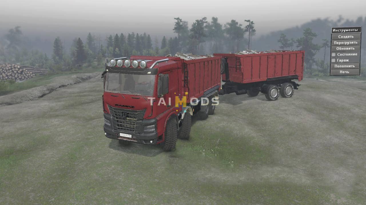 Spintires - K5 8x8 Truck v1.2 (V03.03.16)