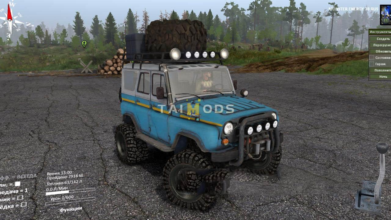 Spintires - Uaz 31514 70 Region V1.5 (V03.03.16) Spintires - Uaz 31514 70 Region V1.5 (V03.03.16)