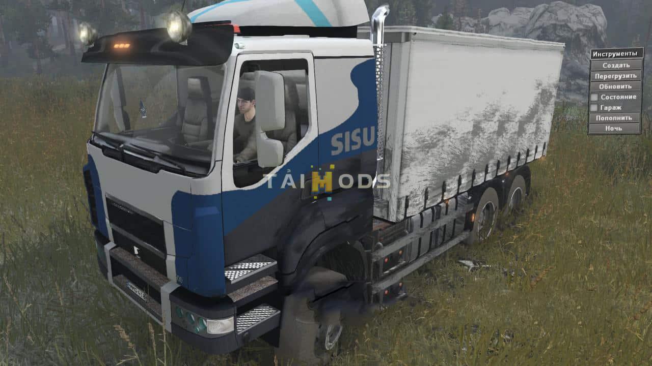 Spintires - Sisu C600 Truck V1.0 (V1.7.x) Spintires - Sisu C600 Truck V1.0 (V1.7.x)