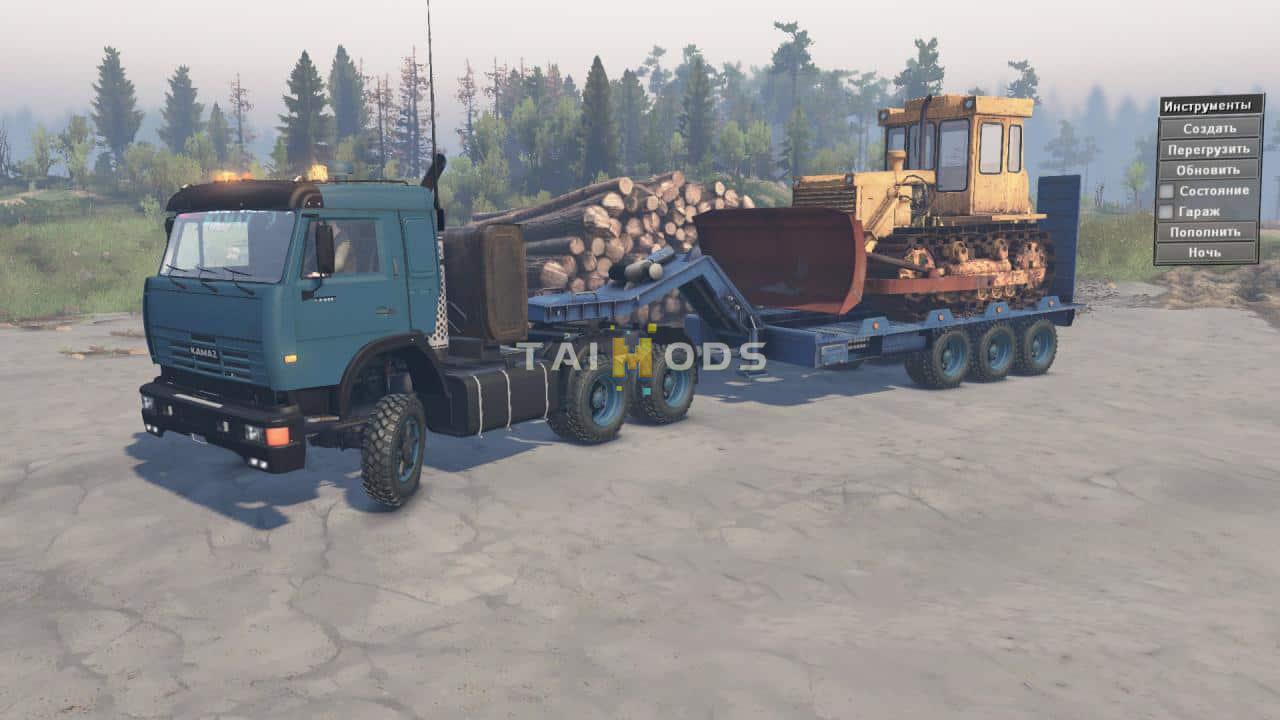 Spintires - KamAZ-54115 Yamz-238 Truck V1.0 (V03.03.16)