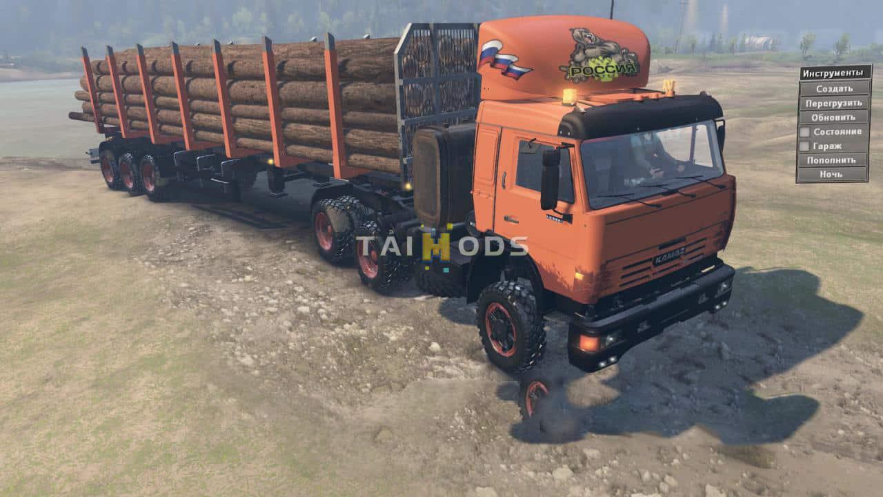 Spintires - KamAZ-54115 Yamz-238 Truck V1.0 (V03.03.16) Spintires - KamAZ-54115 Yamz-238 Truck V1.0 (V03.03.16)