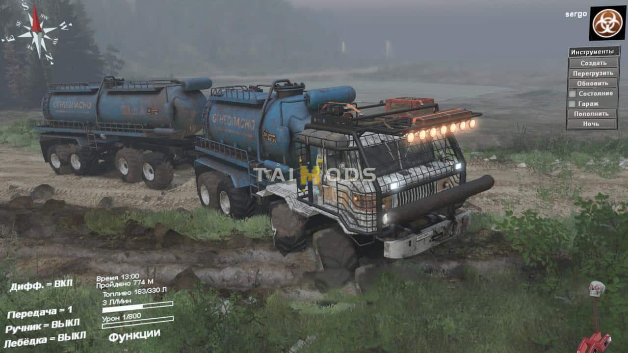 Spintires - GaZ 67RS Snegovik V1 (V03.03.16) Spintires - GaZ 67RS Snegovik V1 (V03.03.16)