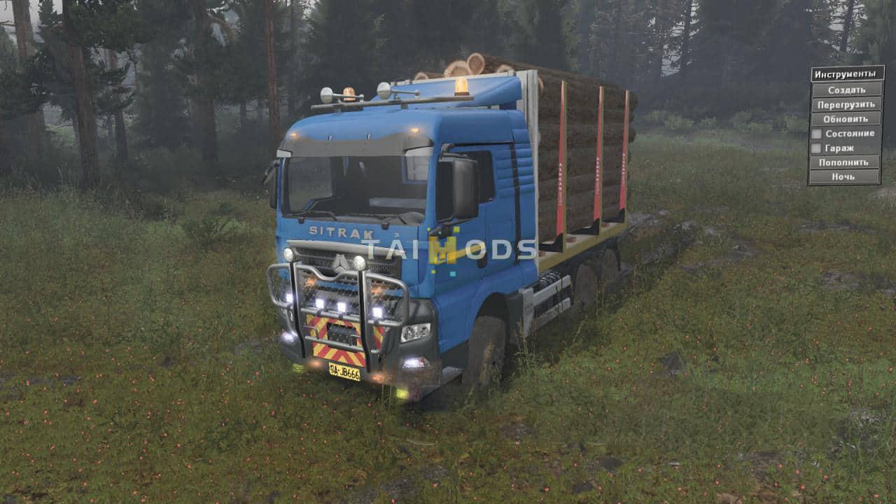 Spintires - Sitrak C7H540 Truck New V1 (V03.03.16) Spintires - Sitrak C7H540 Truck New V1 (V03.03.16)