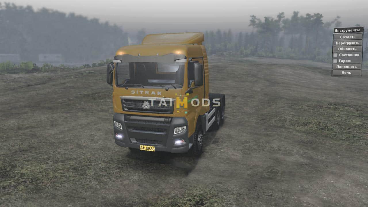 Spintires - Sitrak C7H540 Truck New V1 (V03.03.16) Spintires - Sitrak C7H540 Truck New V1 (V03.03.16)