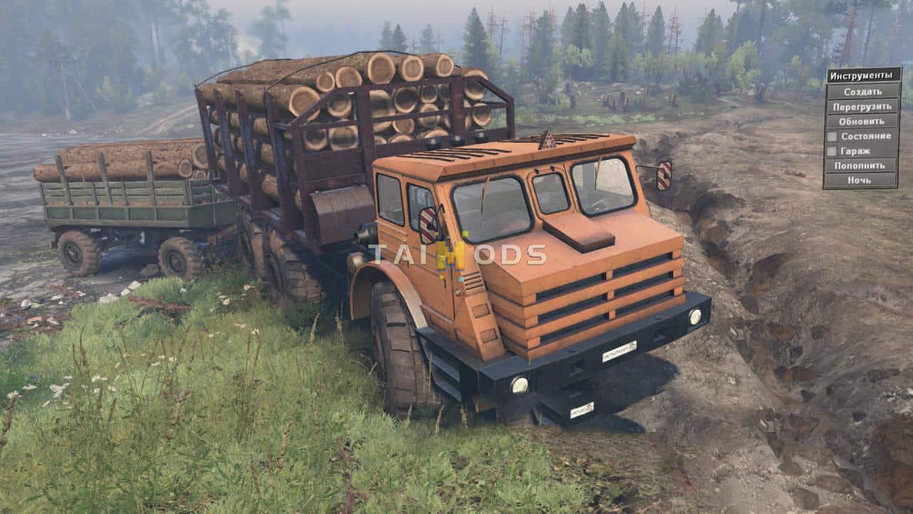Spintires - MoAZ-74111 Truck V1 (V03.03.16) Spintires - MoAZ-74111 Truck V1 (V03.03.16)