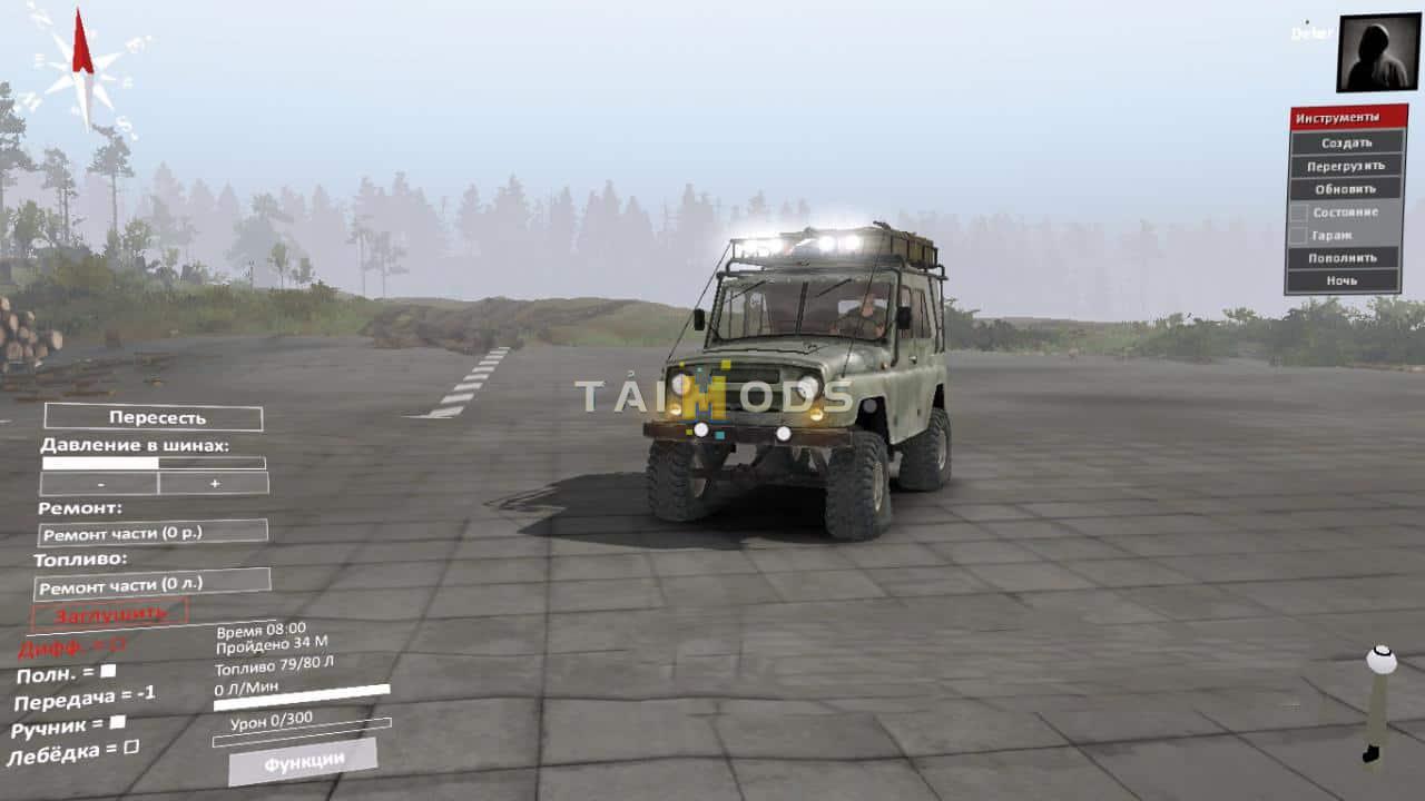 Spintires - Uaz-469 V2 (V1.6.x) Spintires - Uaz-469 V2 (V1.6.x)